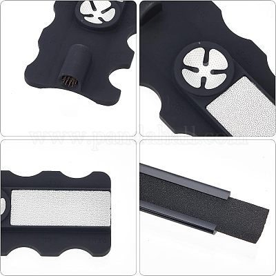 50шт. 5 стиля наконечника для бильярдного кия из коровьей кожи FIND-OC0001-93-1