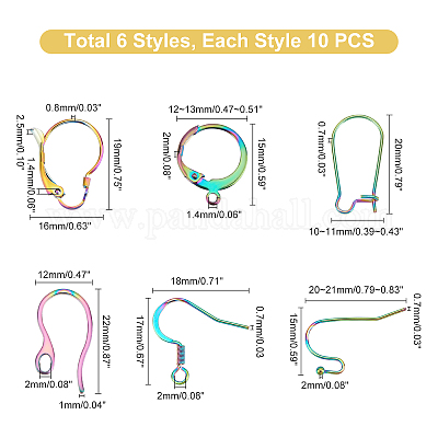 Набор для изготовления сережек своими руками DIY-DC0001-30-1