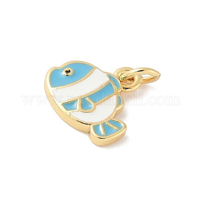 Латунь эмаль подвески&nbsp;KK-B148-04G-01-1