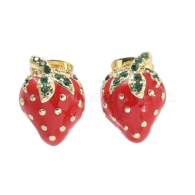 Серьги-гвоздики из латуни EJEW-Q017-04G-1