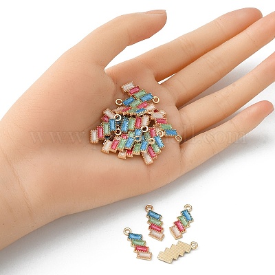 Подвески из эмали и сплава ENAM-YW0002-17-1