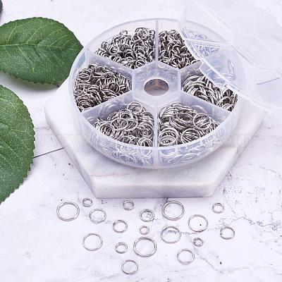 1600 шт. Железные открытые прыжковые кольца IFIN-MSMC010-04P-NF-1