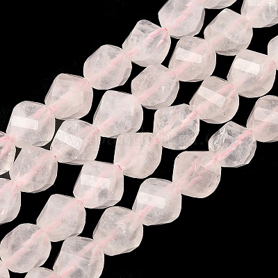 Природного розового кварца нитей бисера&nbsp;G-C267-B19-1