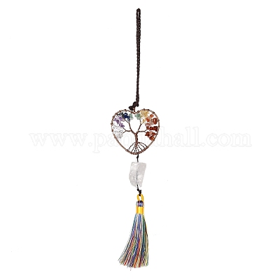 Латунные большие подвесные украшения HJEW-F014-02-1