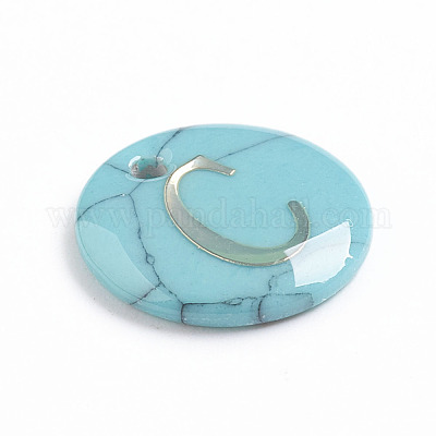 Синтетические бирюзовые чары G-L561-001C-1