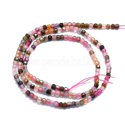 Оценка естественно турмалин бисер пряди G-P457-B01-03B-1