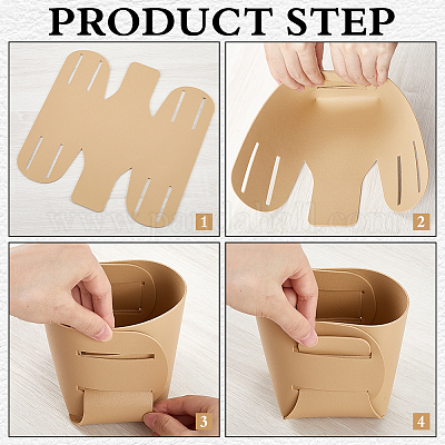 2 шт. Пластина для украшений из искусственной кожи&nbsp;AJEW-CN0002-74D-1