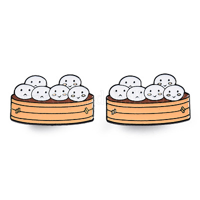 Open/Close Steamed Buns Enamel Pin – Pwuffy