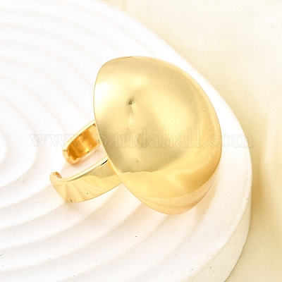 Латунные манжеты для женщин RJEW-F183-01G-1