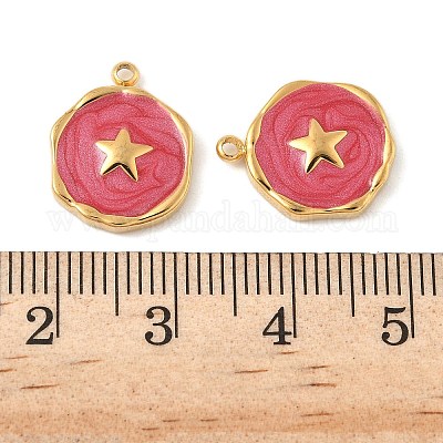 Подвески из эмалированной нержавеющей стали 304 STAS-U057-14G-03-1