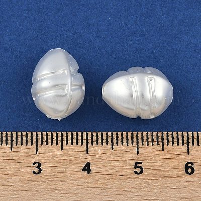 Стеклянные профилированные жемчужные бусины HY-Z001-09-1