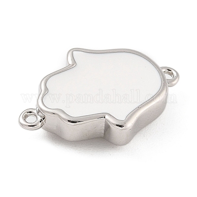 Стойка покрытие латунь эмаль религия хамса рука соединительные подвески KK-A234-020-P-1