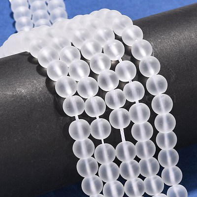 Кристалла кварца бисер нитей G497-8mm-1