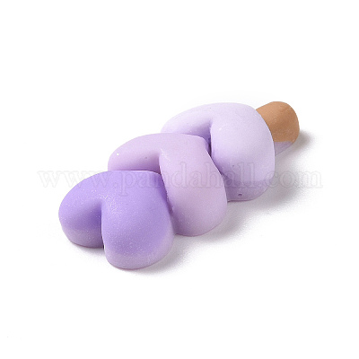 Симпатичные кабошоны из непрозрачной смолы для декодирования RESI-L037-09D-1