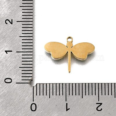 Подвески из нержавеющей стали 304 с эмалью STAS-F318-21G-1