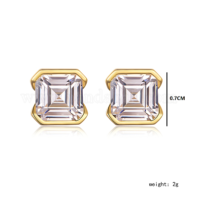 Элегантные серебряные серьги-гвоздики s925 с цирконом для женщин. ZG4220-1