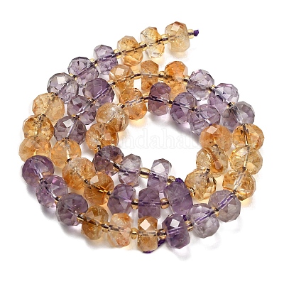 Природные Аметрин бисер нитей G-L634-E01-01-1
