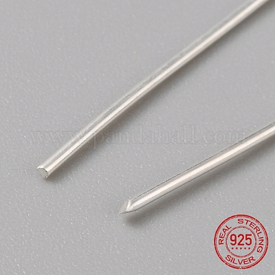 Серебряной проволоки стерлингов&nbsp;STER-WH0018-05C-S-1