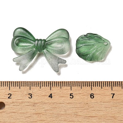 Прозрачные акриловые бусины OACR-H039-04A-1