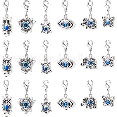 Подвесные украшения от сглаза HJEW-CA0001-37-1