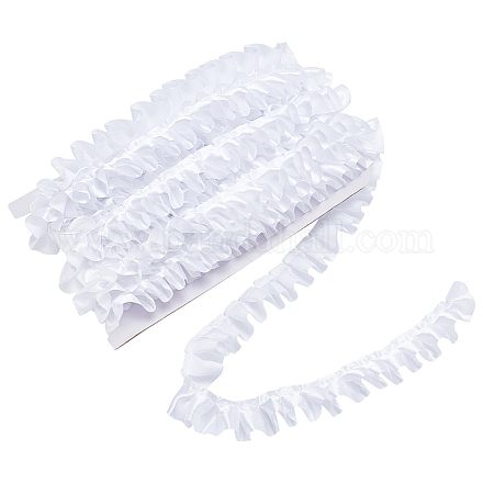 Лента из полиэстера и атласа со складками длиной 20 м. OCOR-WH0093-01B-1