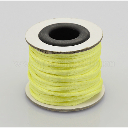 Makramee rattail chinesischer Knoten machen Kabel runden Nylon geflochten Schnur Themen NWIR-O001-A-17-1