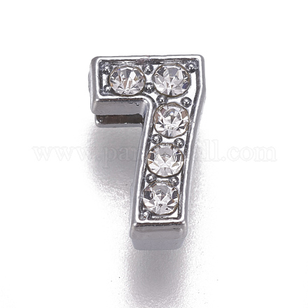 Сплав горный хрусталь подвески слайд&nbsp;PALLOY-WH0065-28G-1