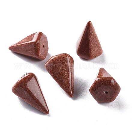 Synthetic Goldstone Beads G-H231-28B-1