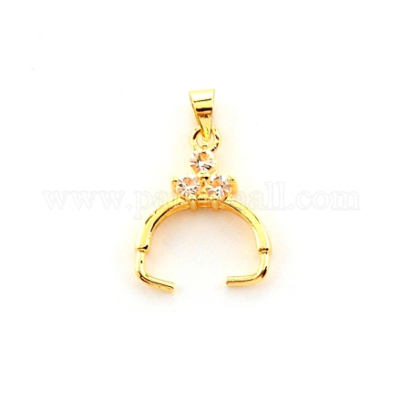 Латуни льда поручительств выбор щепотка KK-WH0049-05G-1