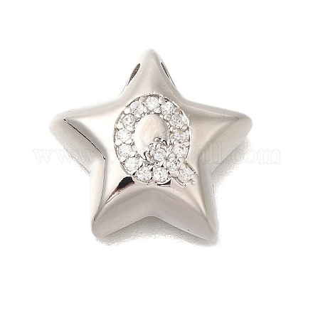 Стойки обшивки латунь микро проложить Циркон подвеску KK-I722-05P-Q-1