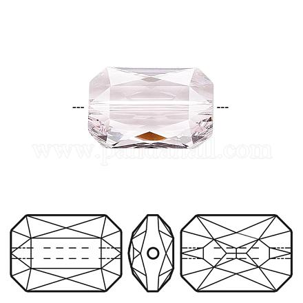 Perle di cristallo smeraldo sfaccettato di cristallo austriaco 5515-18x12.5-508(U)-1