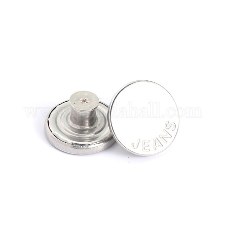 Alloy Button Pins for Jeans PURS-PW0009-01C-01P-1