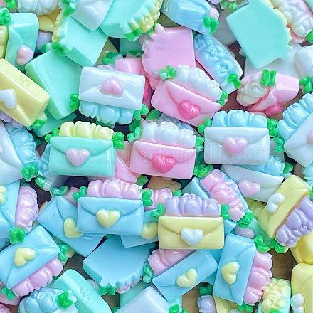 Непрозрачные кабошоны из смолы CRES-M037-05F-1