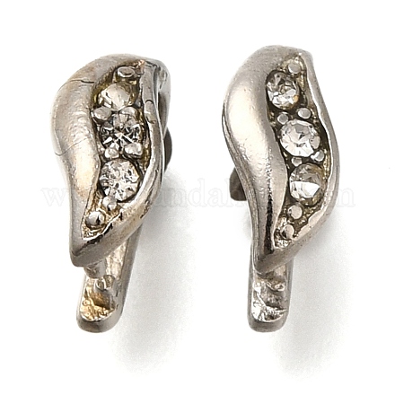 Экологичное вакуумное покрытие PVD и долговечная латунь с покрытием и держателями из страз KK-S402-04P-NR-1