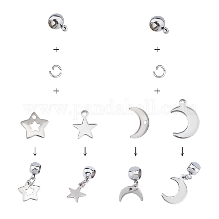 Kits para hacer joyas colgantes diy unicraftale STAS-UN0007-27P-1