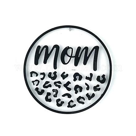 Flache runde Silikonformen zum Thema Muttertag zum Selbermachen SIMO-H010-02E-1