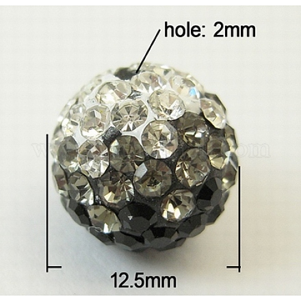 Perline rhinestone mideast  X-RB-B029-3D-1