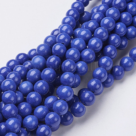 Brins de perles de howlite synthétique de 15~16 pouce GSR056-1