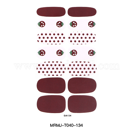 Nagelkunstaufkleber der vollen Abdeckung MRMJ-T040-134-1