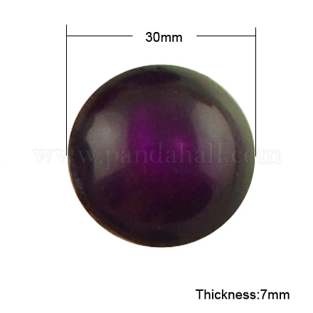 Harz Cabochons CRES-R062-30mm-30-1
