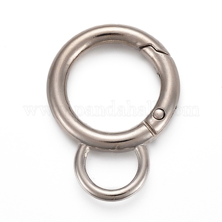 Alloy Spring Gate Ring X-KEYC-H109-03A-P-1
