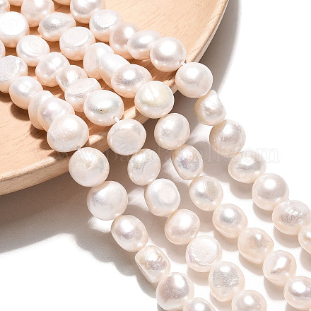 Нити из натурального культивированного пресноводного жемчуга PEAR-N027-06B-1