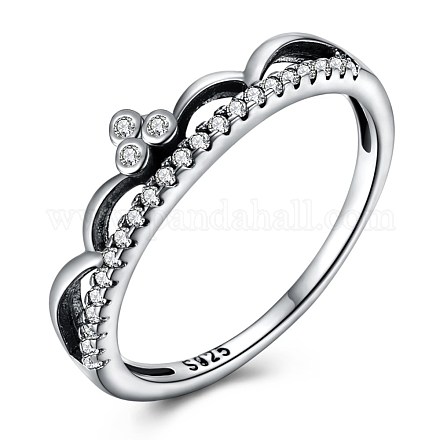 Новые моды thai 925 кольца из стерлингового серебра RJEW-BB33762-7-1