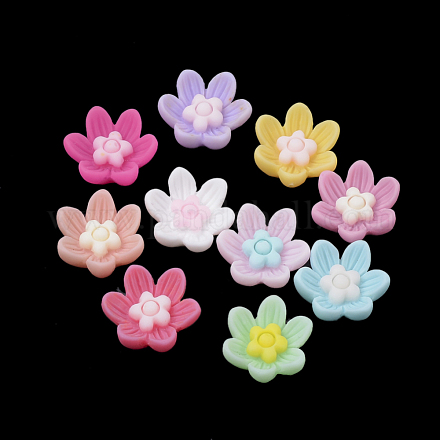 Opaque Resin Cabochons CRES-S304-13-1