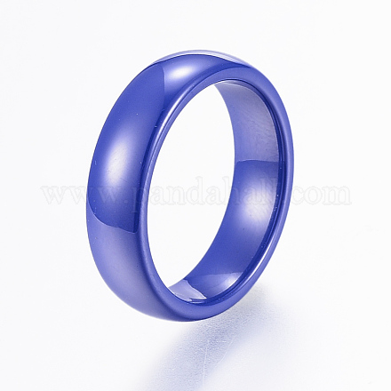 Handmade Porcelain Wide Band Rings RJEW-H121-21A-19mm-1