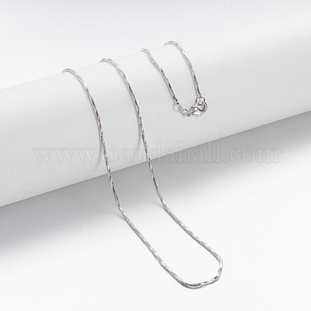 Collares de cadena de latón MAK-F013-03P-1