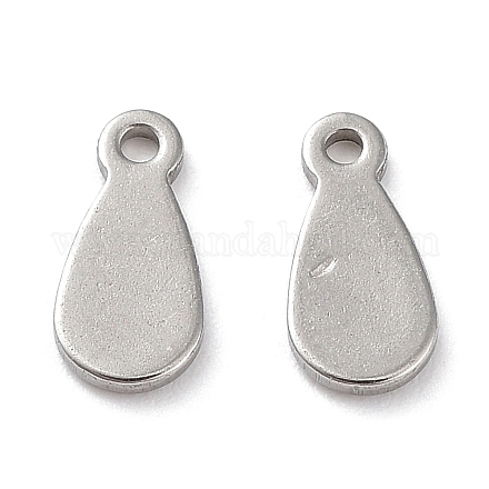 201 Stainless Steel Charms STAS-K259-09P-1