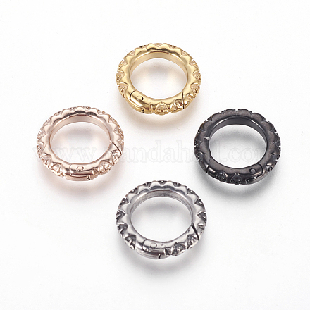 304 acero inoxidable anillos de la puerta de primavera STAS-P217-13-03-1