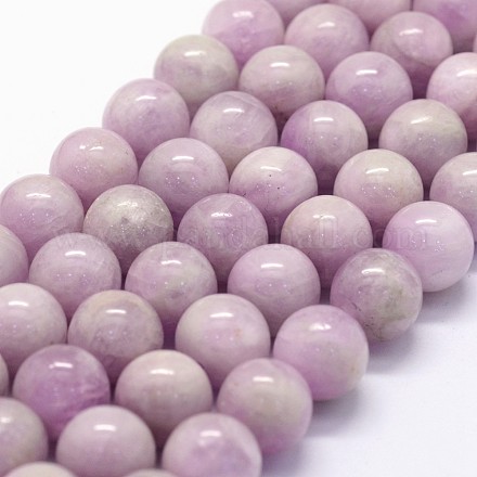 Chapelets de perles en kunzite naturelle G-K285-01-10mm-1