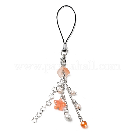 Мобильные ремни из стекла и акрила&nbsp;HJEW-SW00079-02-1